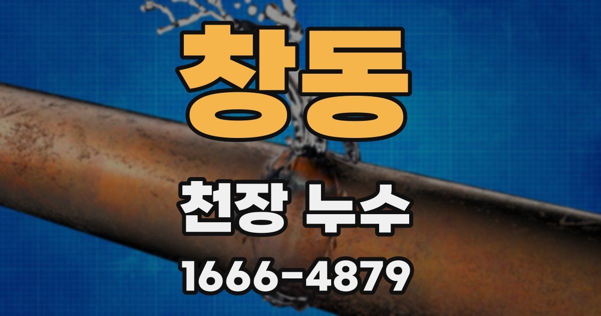 창동 천장 누수