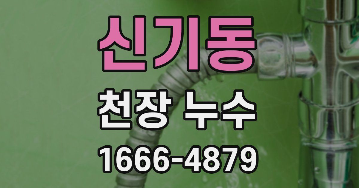 신기동 천장 누수