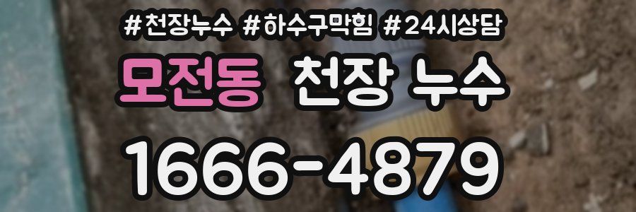 모전동 천장 누수