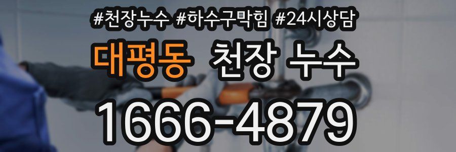대평동 천장 누수