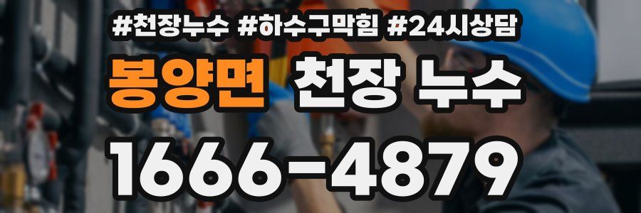 봉양면 천장 누수