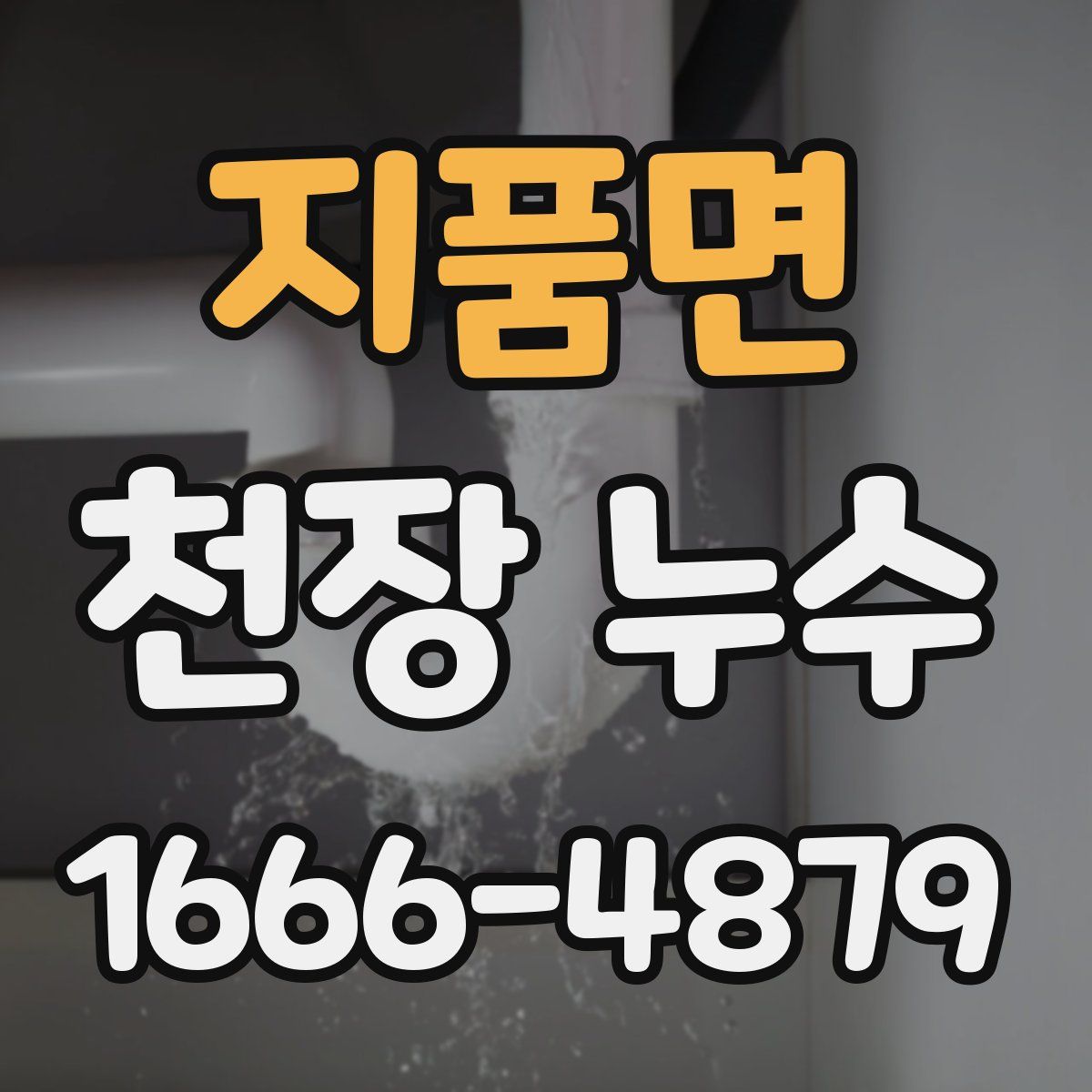 지품면 천장 누수