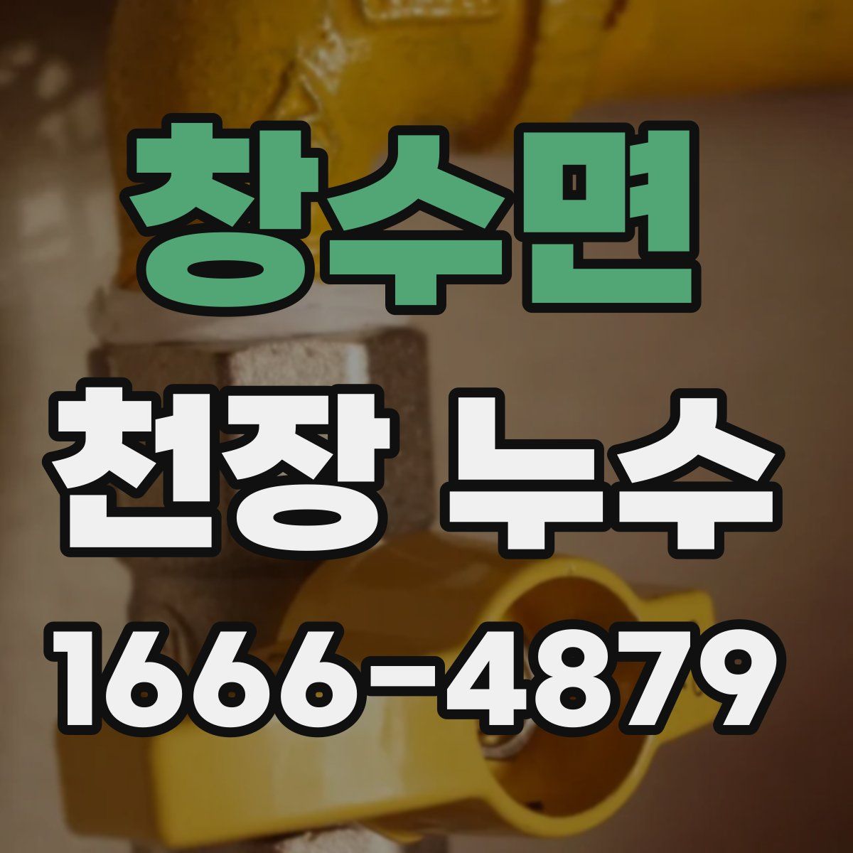 창수면 천장 누수