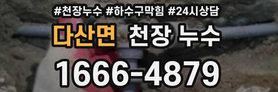 다산면 천장 누수