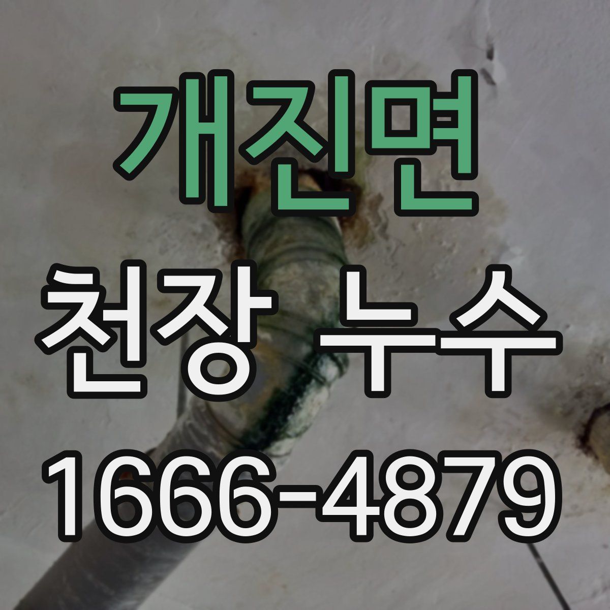 개진면 천장 누수