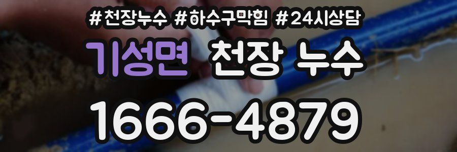 기성면 천장 누수