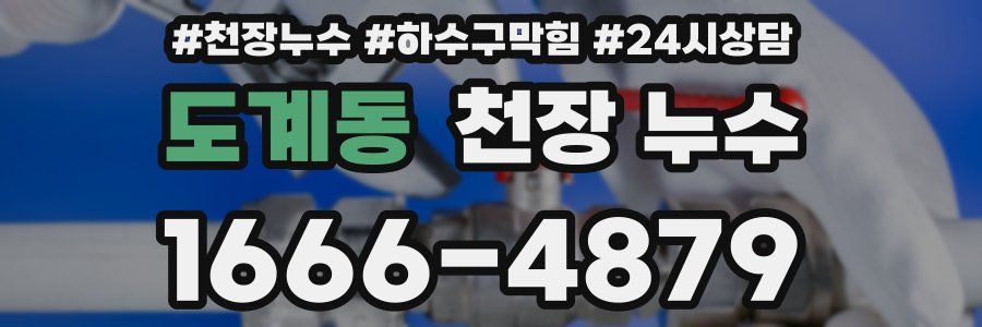 도계동 천장 누수