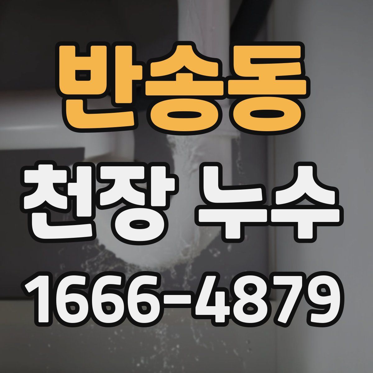 반송동 천장 누수