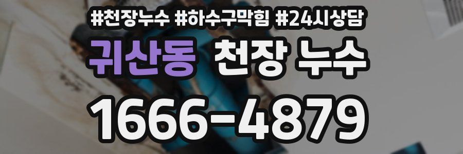 귀산동 천장 누수