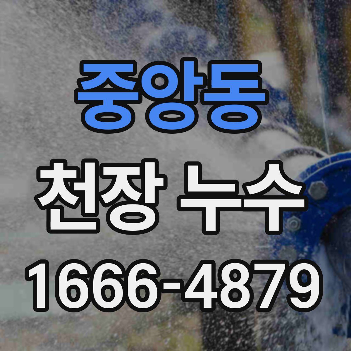 중앙동 천장 누수