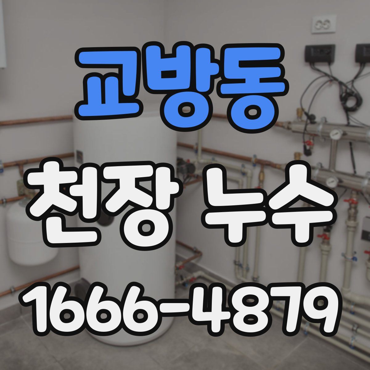 교방동 천장 누수