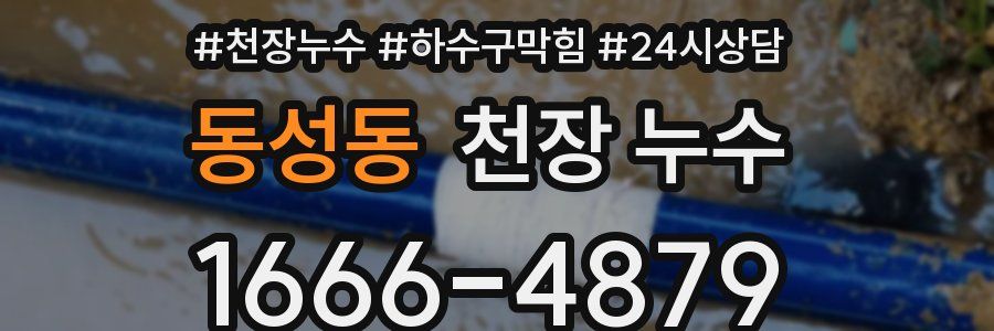 동성동 천장 누수