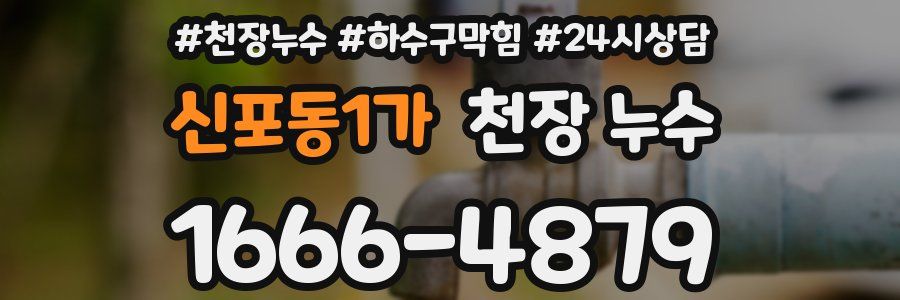신포동1가 천장 누수