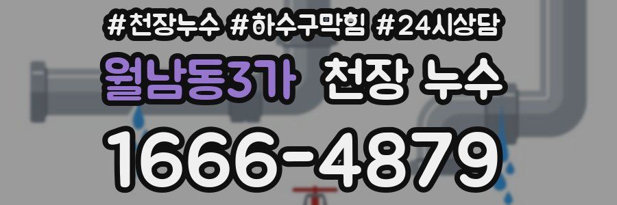 월남동3가 천장 누수