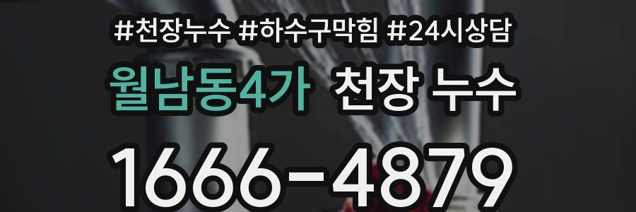 월남동4가 천장 누수