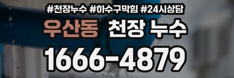 우산동 천장 누수