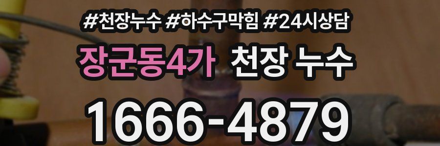 장군동4가 천장 누수