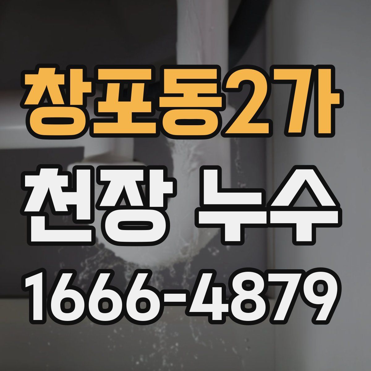 창포동2가 천장 누수