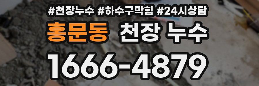 홍문동 천장 누수