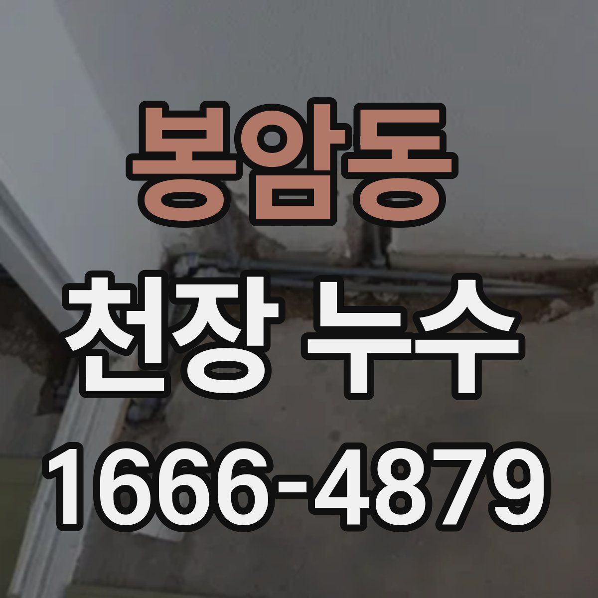 봉암동 천장 누수