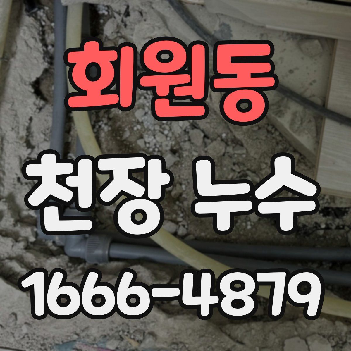 회원동 천장 누수