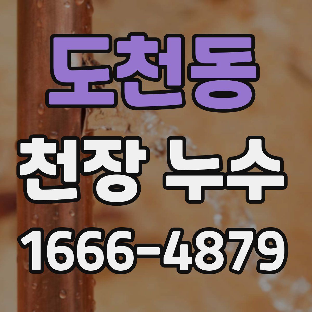 도천동 천장 누수