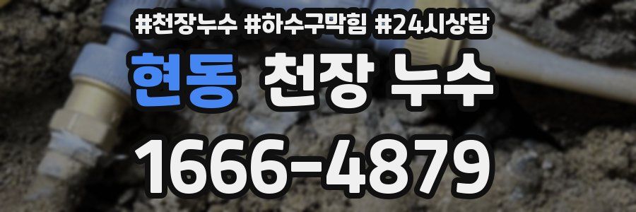 현동 천장 누수