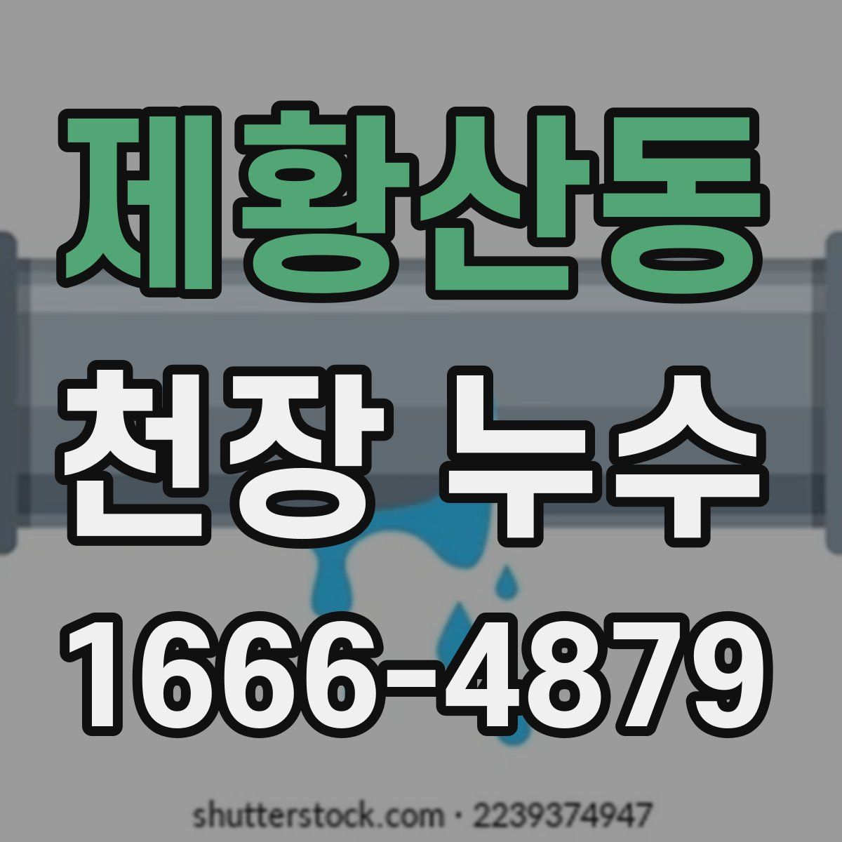 제황산동 천장 누수