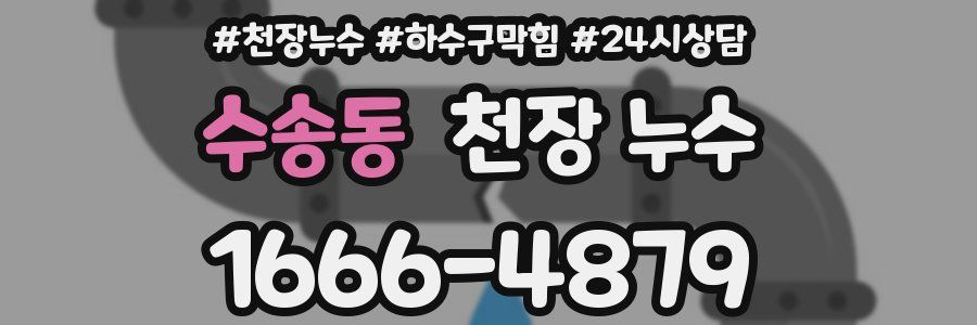 수송동 천장 누수