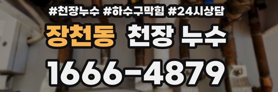 장천동 천장 누수