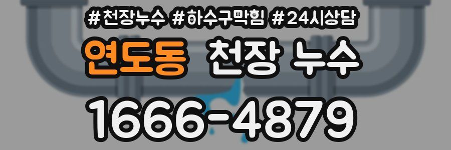 연도동 천장 누수