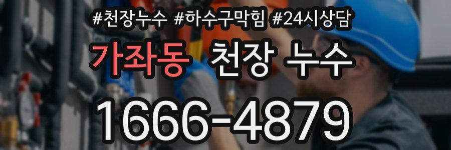 가좌동 천장 누수