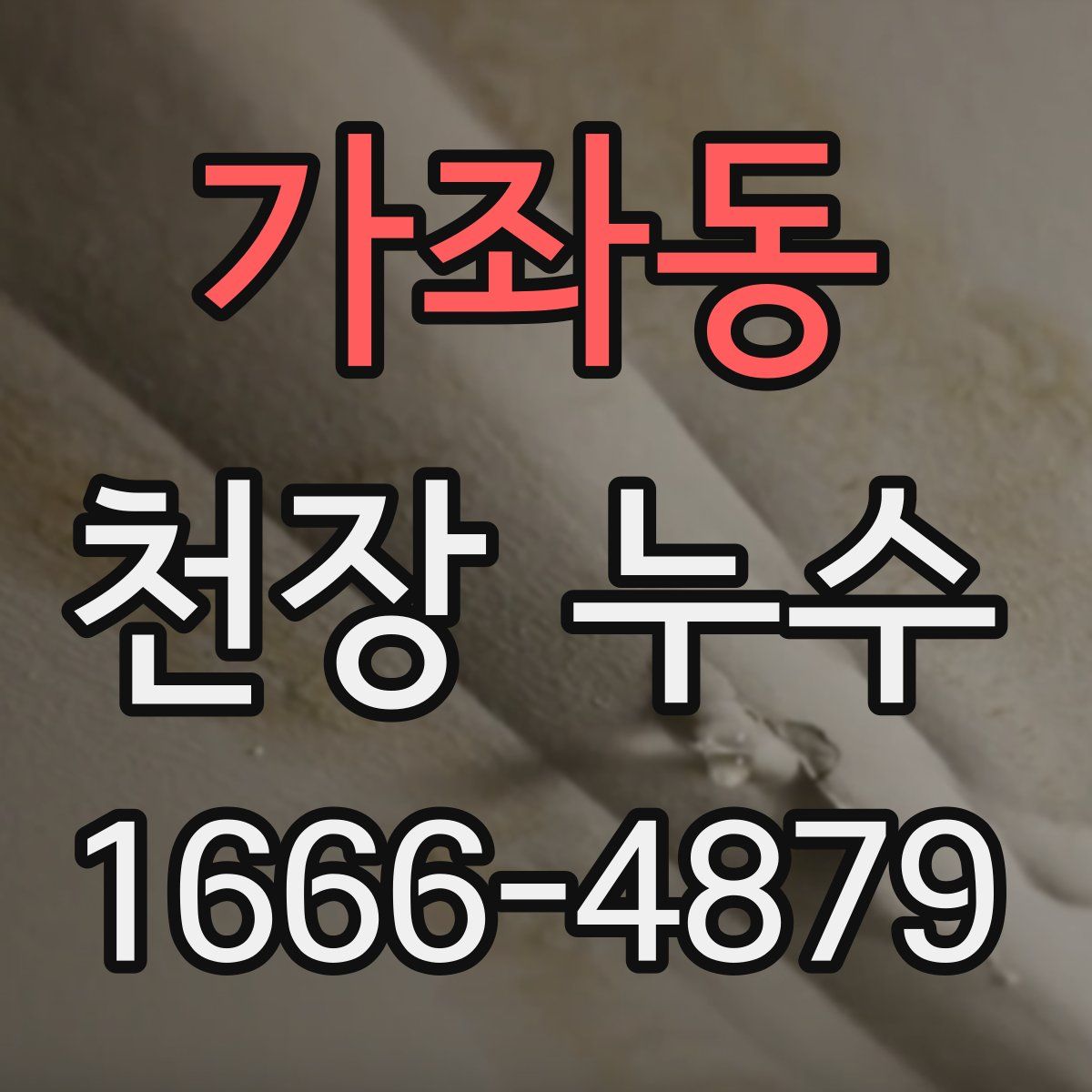 가좌동 천장 누수