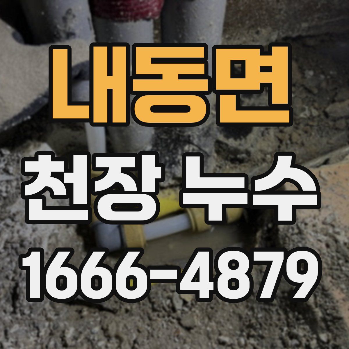 내동면 천장 누수