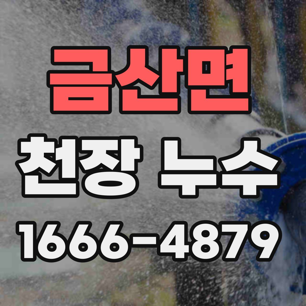 금산면 천장 누수