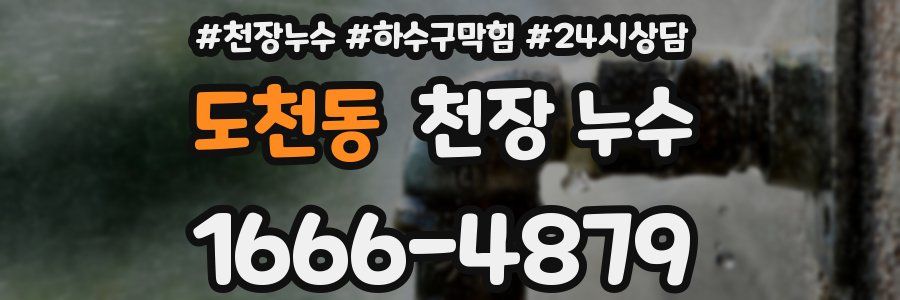 도천동 천장 누수
