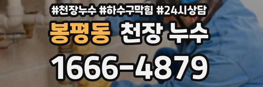 봉평동 천장 누수