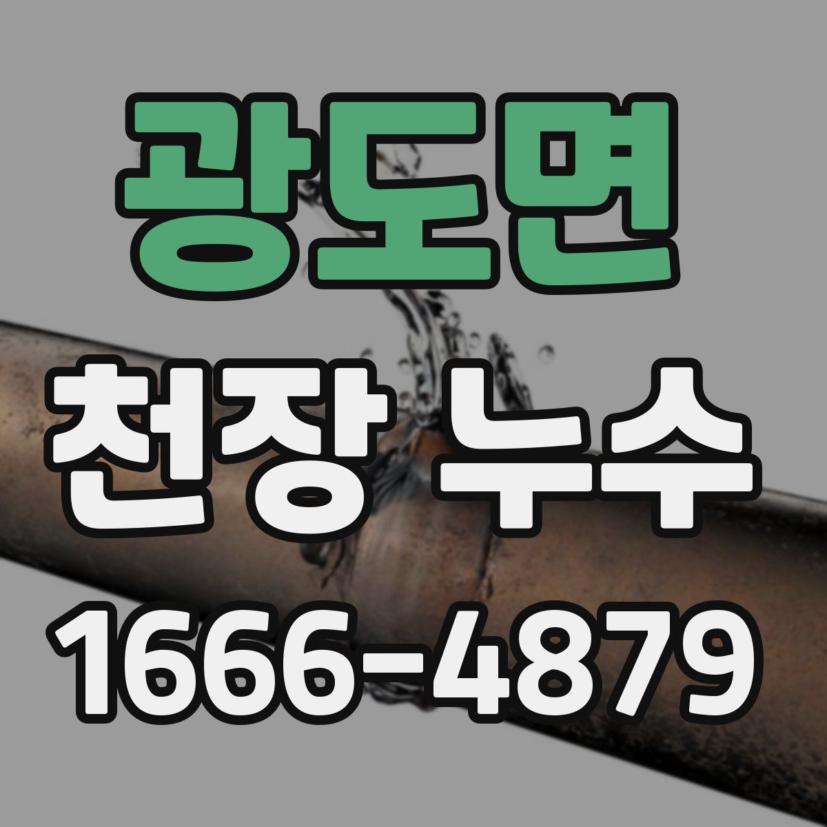 광도면 천장 누수