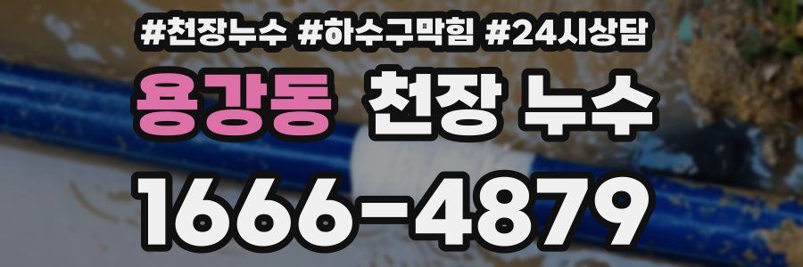 용강동 천장 누수