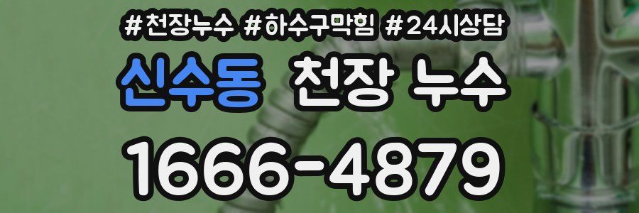 신수동 천장 누수