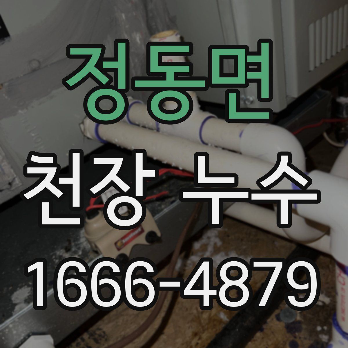 정동면 천장 누수