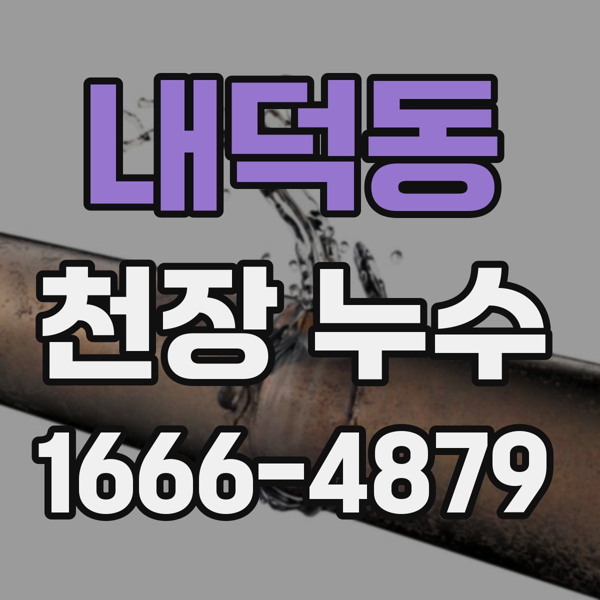 내덕동 천장 누수