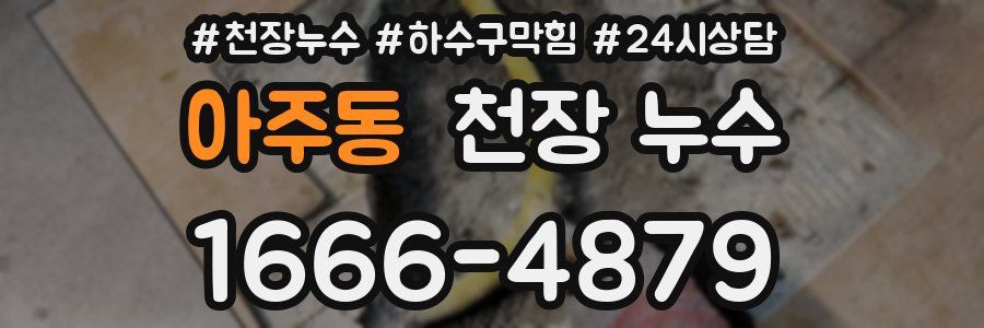 아주동 천장 누수