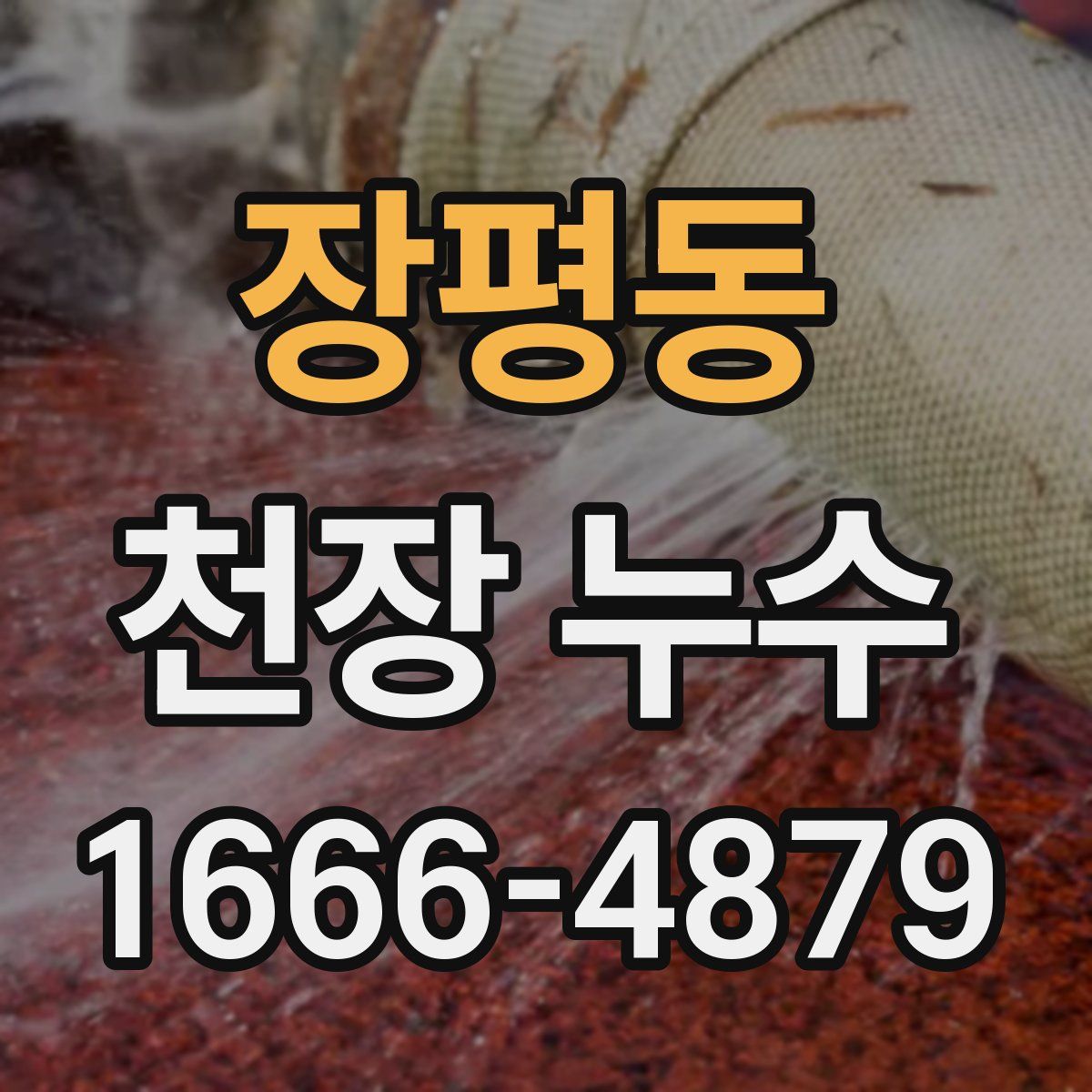 장평동 천장 누수