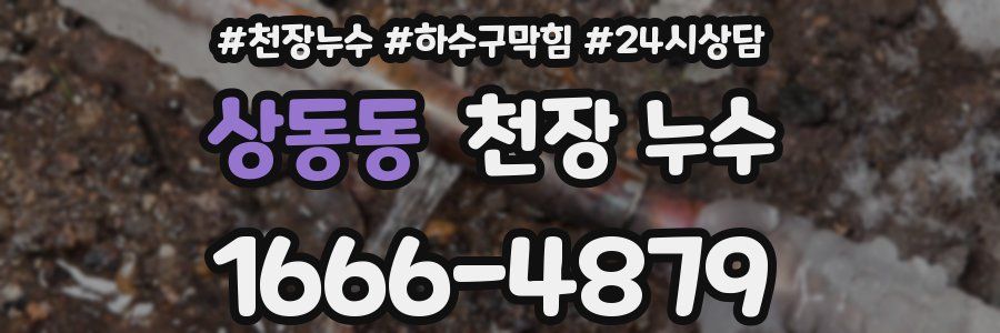 상동동 천장 누수