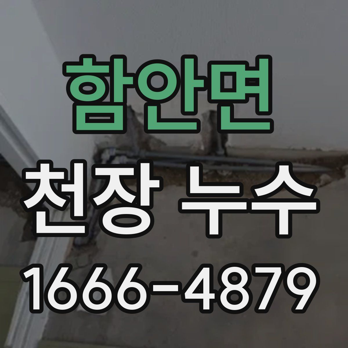 함안면 천장 누수