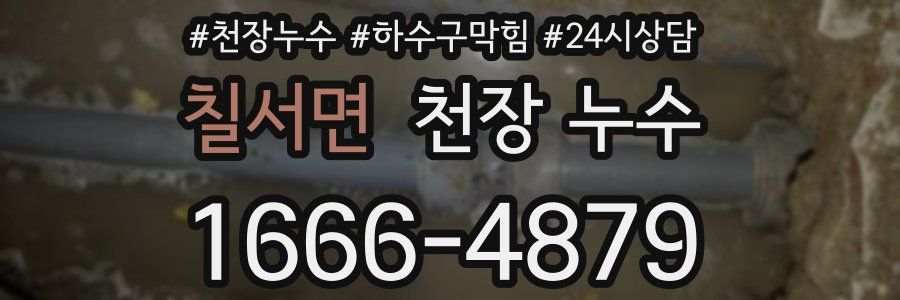 칠서면 천장 누수