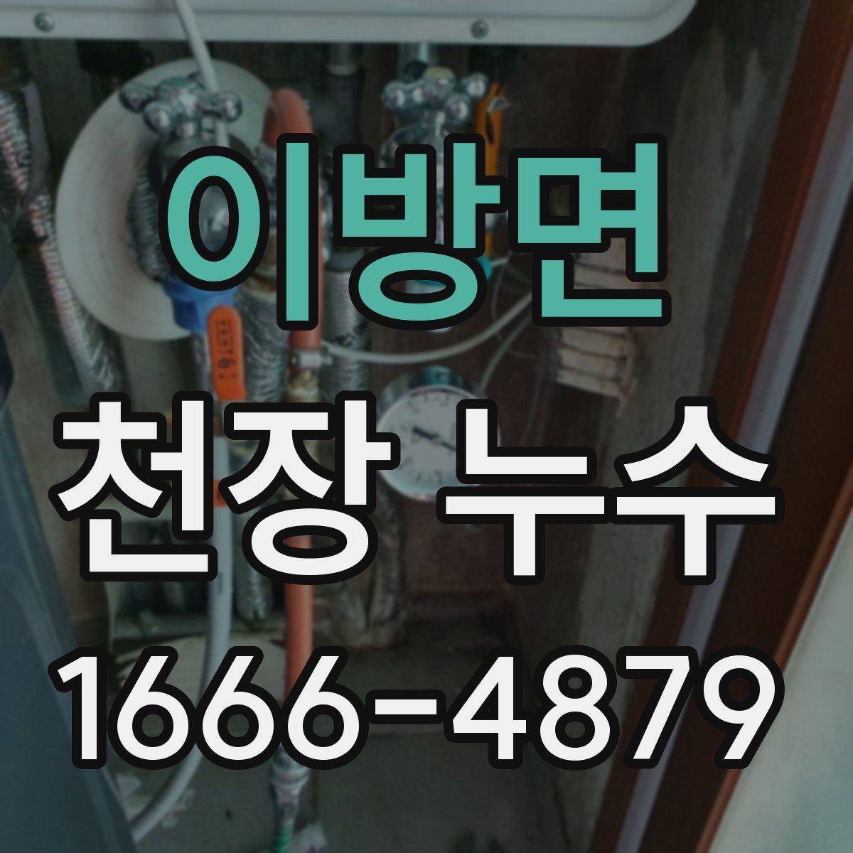 이방면 천장 누수