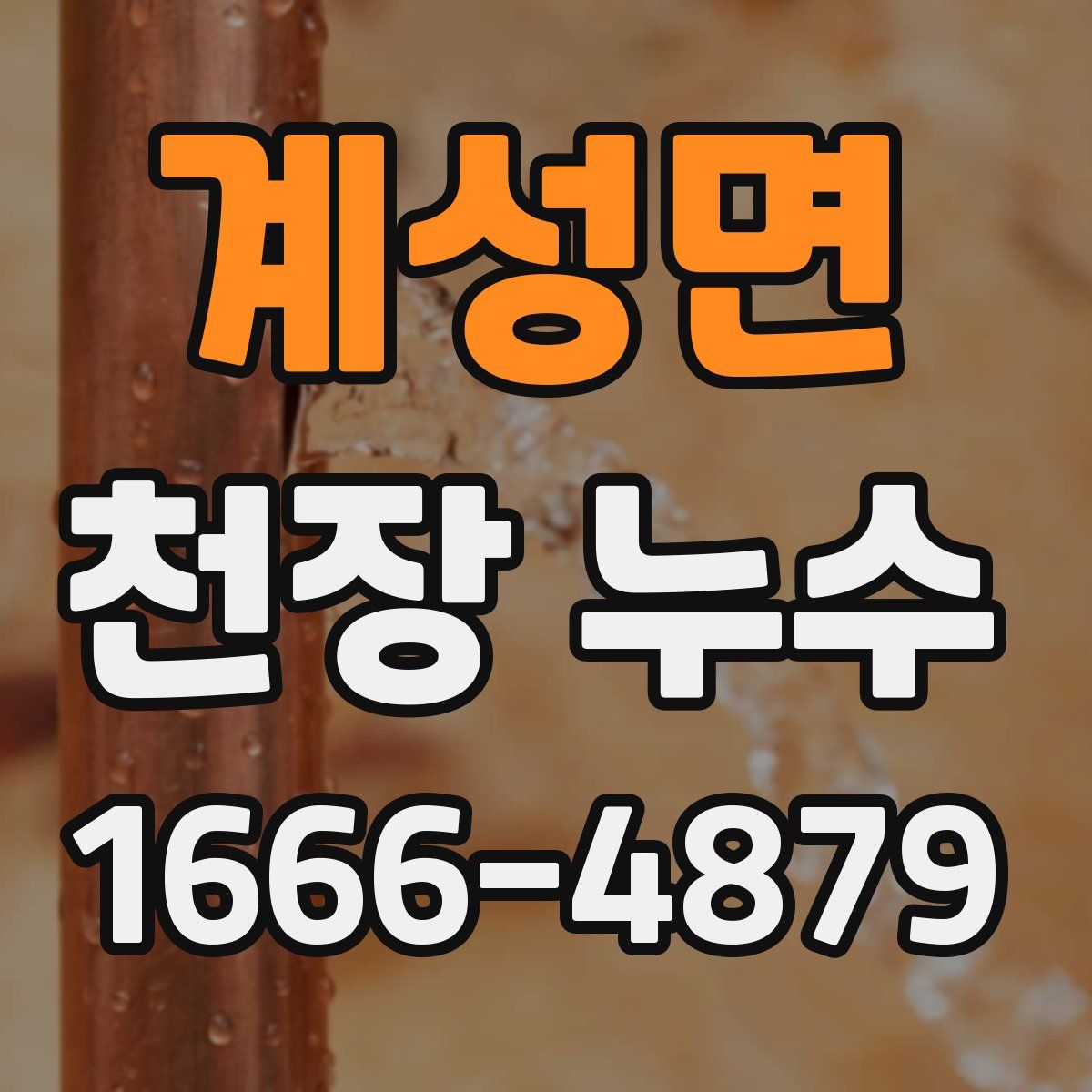 계성면 천장 누수