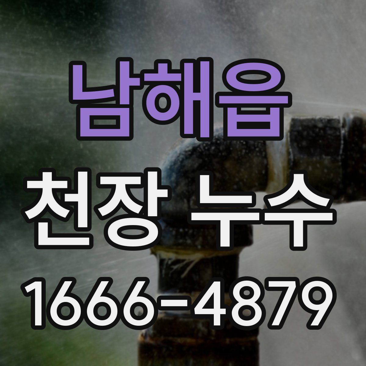 남해읍 천장 누수